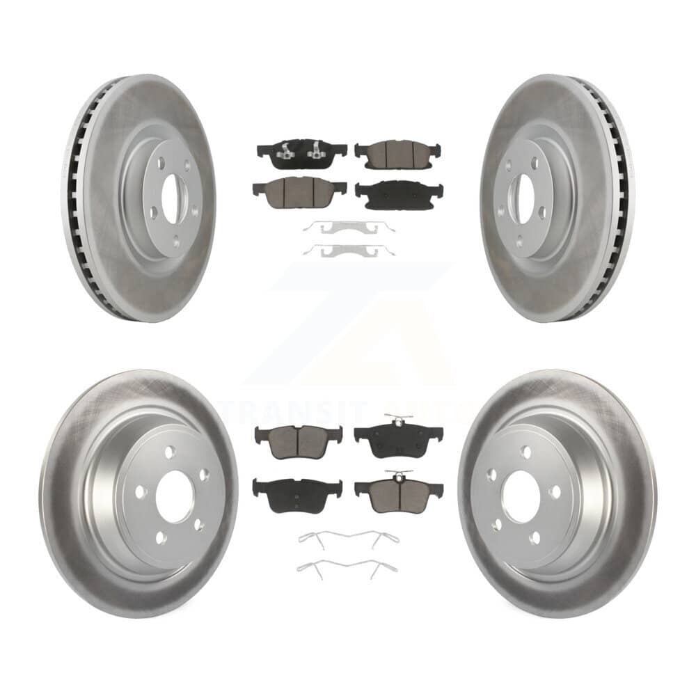 Transit Auto - KGC-100739 - Front and Rear Disc Brake Kits