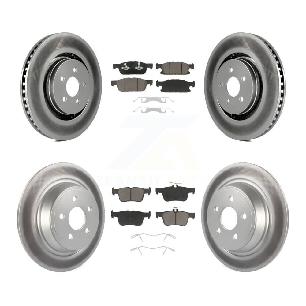 Transit Auto - KGC-100740 - Front and Rear Disc Brake Kits