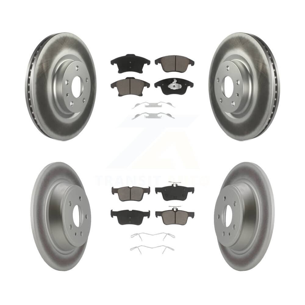 Transit Auto - KGC-100748 - Front and Rear Disc Brake Kits