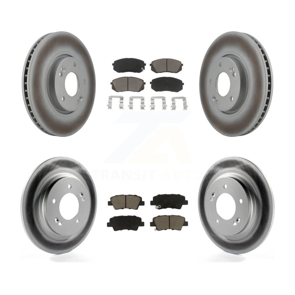 Transit Auto - KGC-100792 - Front and Rear Disc Brake Kits