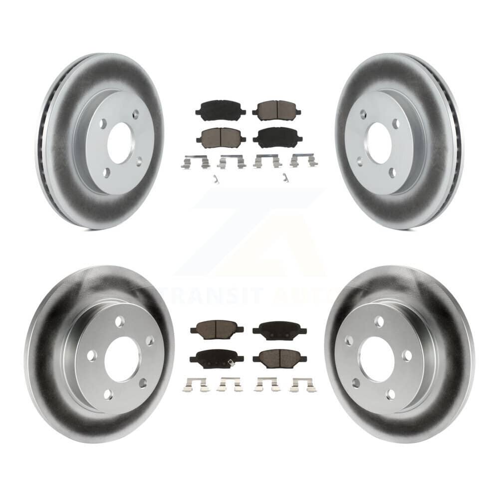 Transit Auto - KGC-100836 - Front and Rear Disc Brake Kits