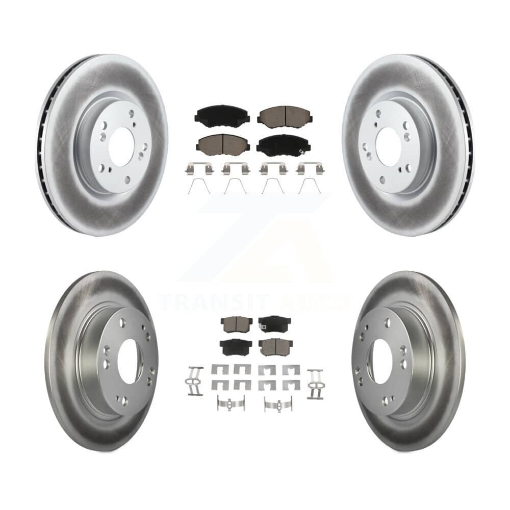 Transit Auto - KGC-100857 - Front and Rear Disc Brake Kits
