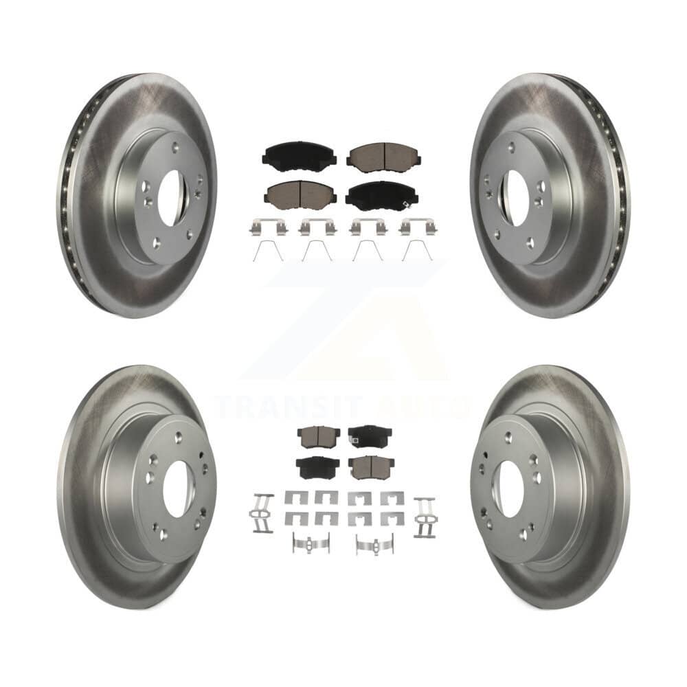 Transit Auto - KGC-100880 - Front and Rear Disc Brake Kits