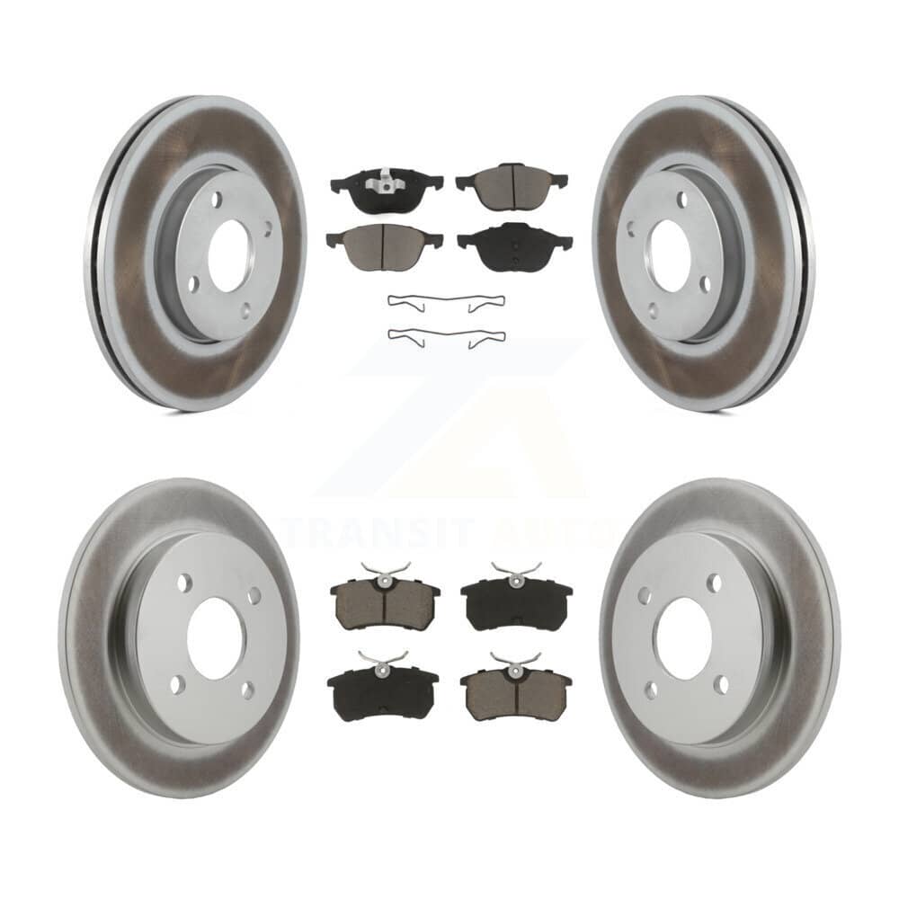 Transit Auto - KGC-100890 - Front and Rear Disc Brake Kits