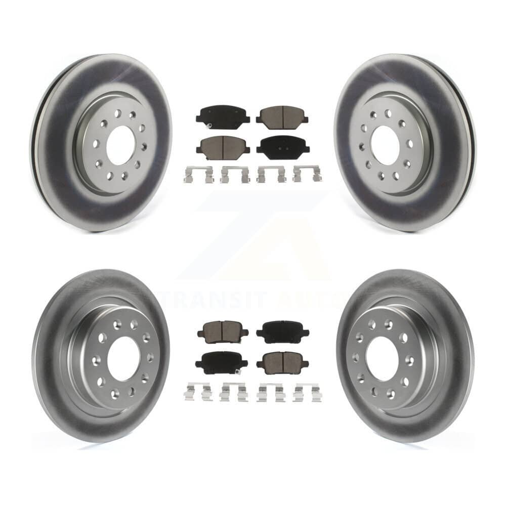 Transit Auto - KGC-100902 - Front and Rear Disc Brake Kits
