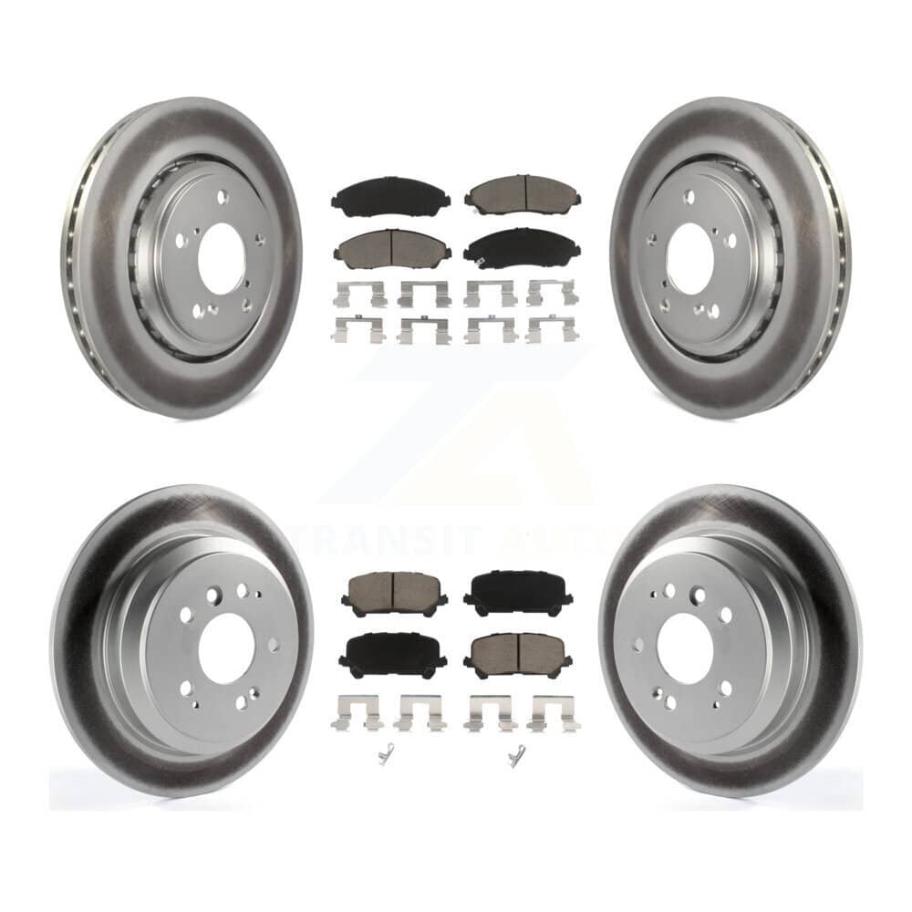 Transit Auto - KGC-100966 - Front and Rear Disc Brake Kits