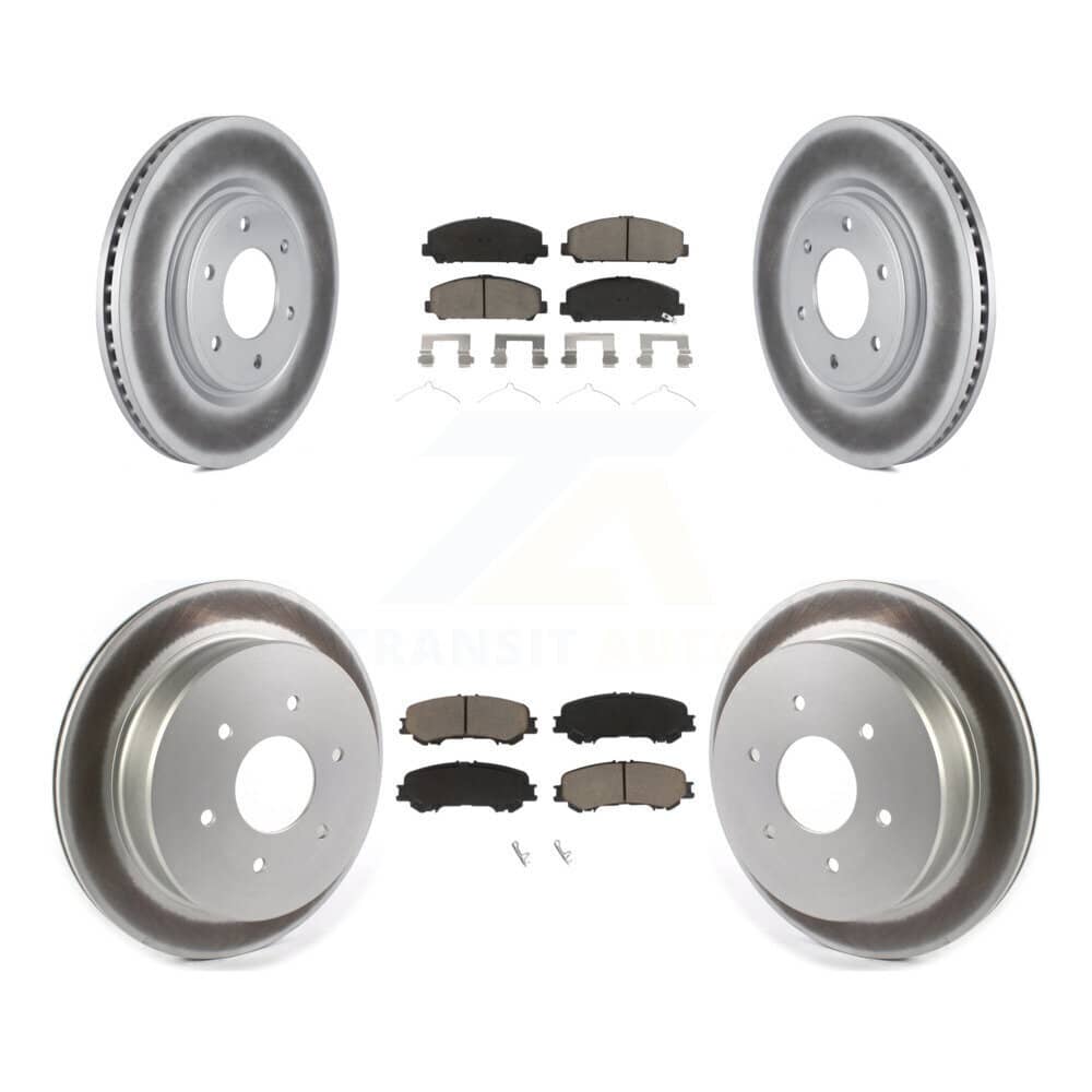 Transit Auto - KGC-101045 - Front and Rear Disc Brake Kits