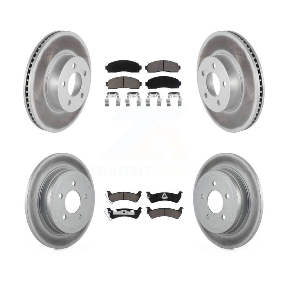 Transit Auto - KGC-101149 - Front and Rear Disc Brake Kits