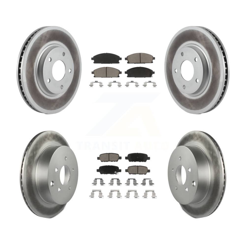 Transit Auto - KGC-101178 - Front and Rear Disc Brake Kits