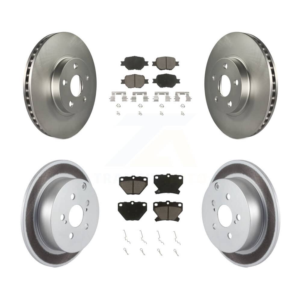 Transit Auto - KGC-101331 - Front and Rear Disc Brake Kits