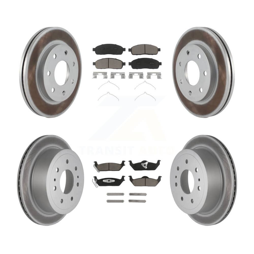 Transit Auto - KGC-101364 - Front and Rear Disc Brake Kits