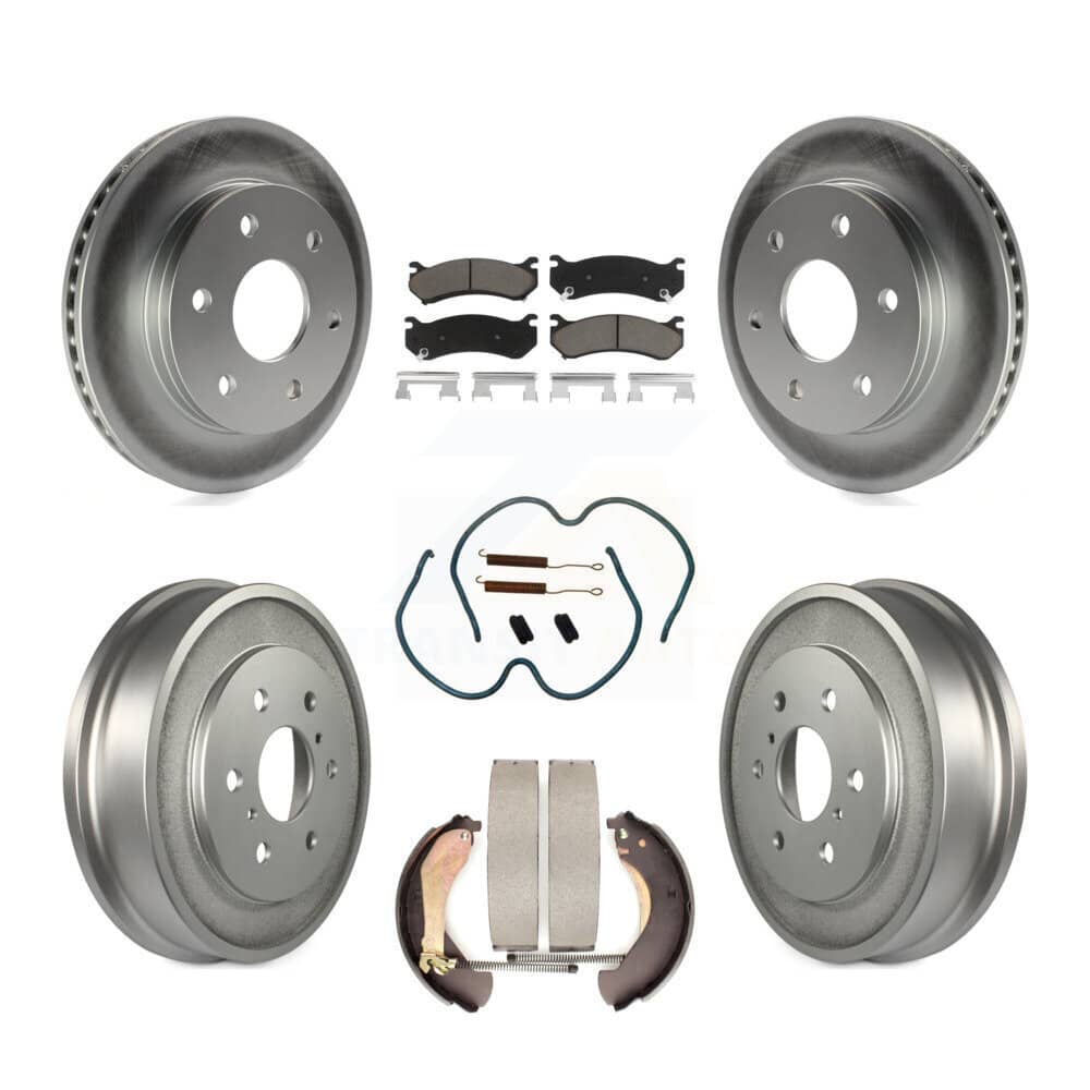 Transit Auto - KGC-101899 - Front and Rear Disc Brake Kits