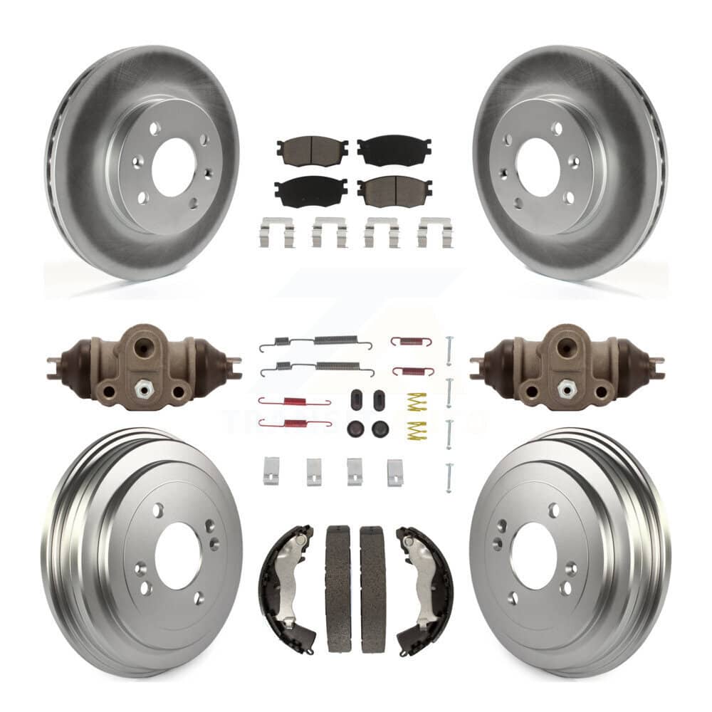 Transit Auto - KGC-102105 - Front and Rear Disc Brake Kits