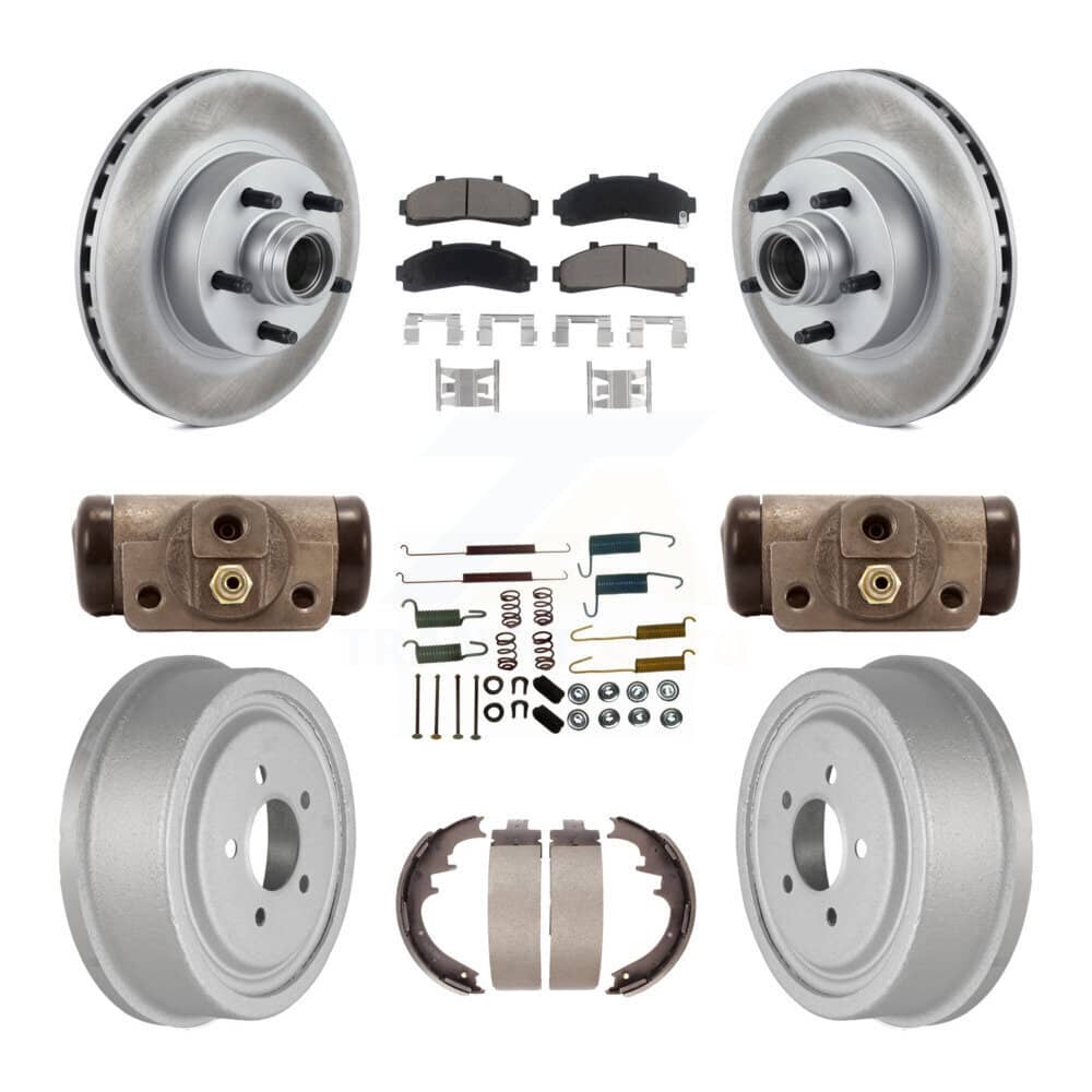 Transit Auto - KGC-102121 - Front and Rear Disc Brake Kits