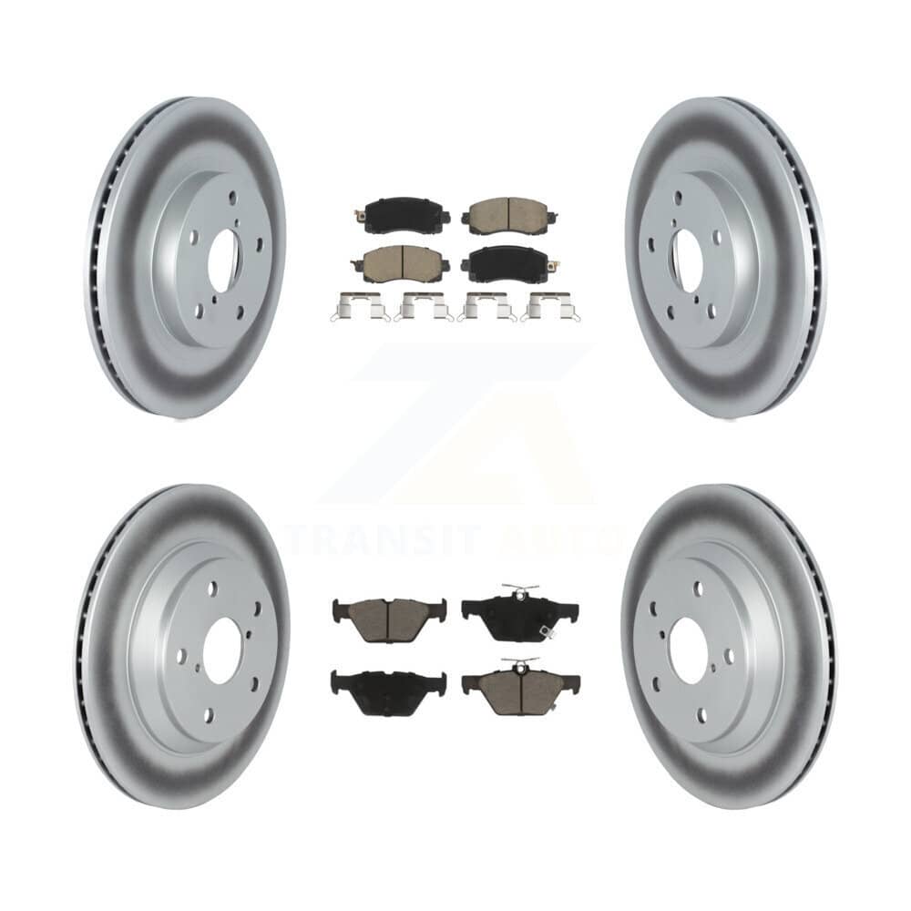 Transit Auto - KGC-102153 - Front and Rear Disc Brake Kits