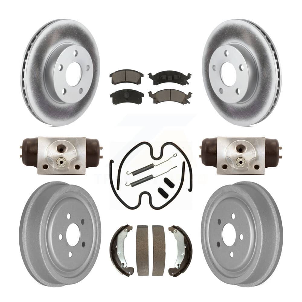 Transit Auto - KGC-102222 - Front and Rear Disc Brake Kits