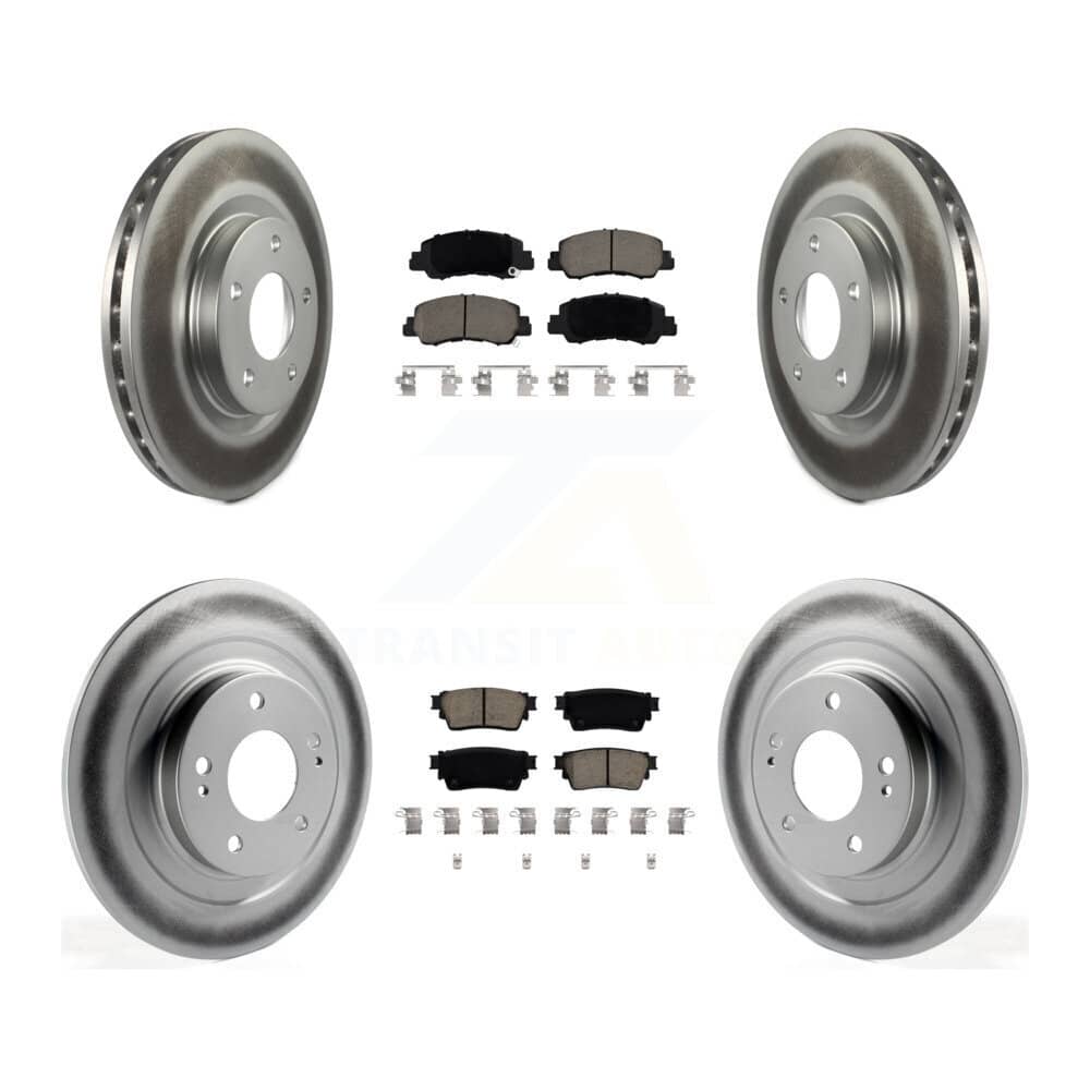 Transit Auto - KGC-102229 - Front and Rear Disc Brake Kits