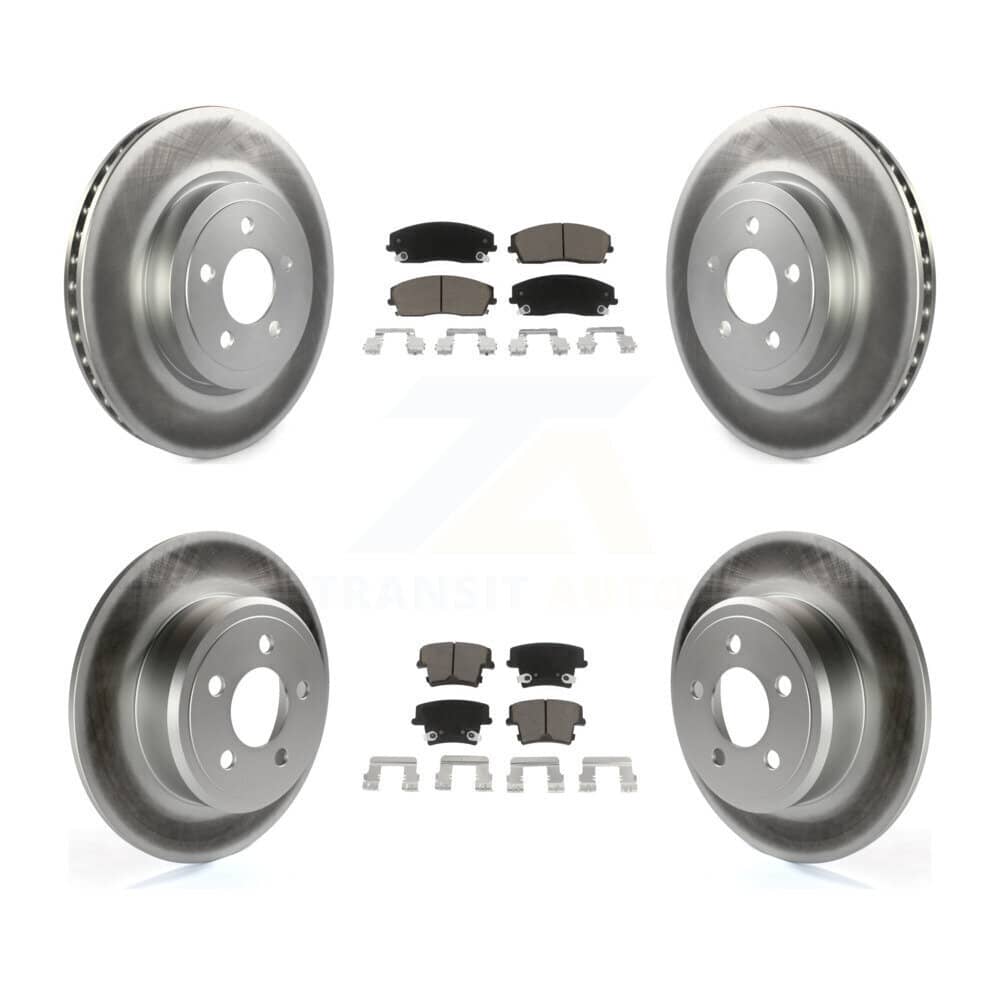 Transit Auto - KGC-102259 - Front and Rear Disc Brake Kits