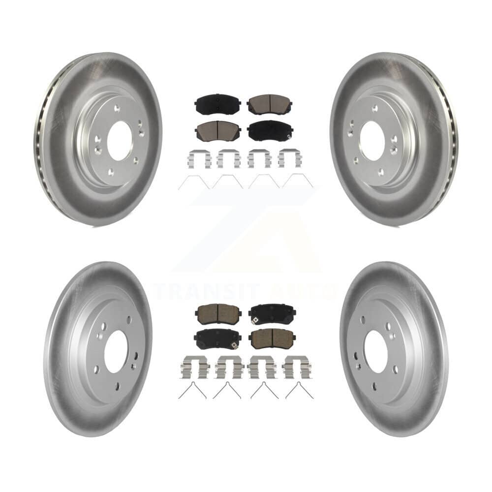 Transit Auto - KGC-102305 - Front and Rear Disc Brake Kits