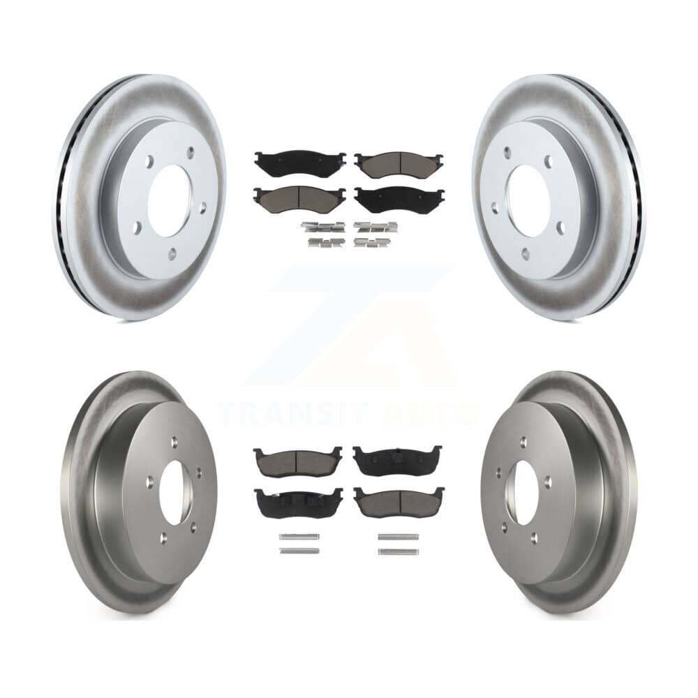 Transit Auto - KGC-102372 - Front and Rear Disc Brake Kits