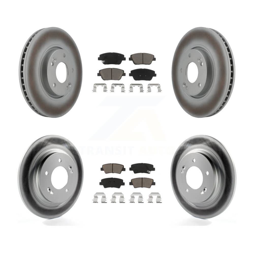 Transit Auto - KGC-102399 - Front and Rear Disc Brake Kits