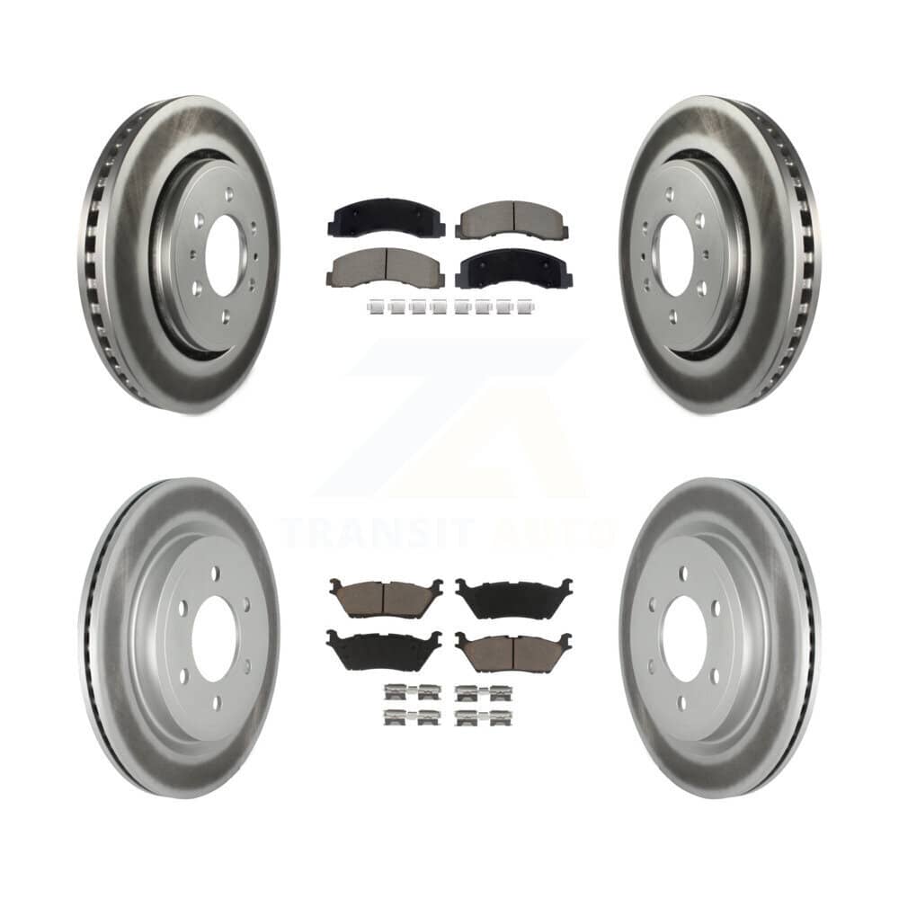 Transit Auto - KGC-102501 - Front and Rear Disc Brake Kits