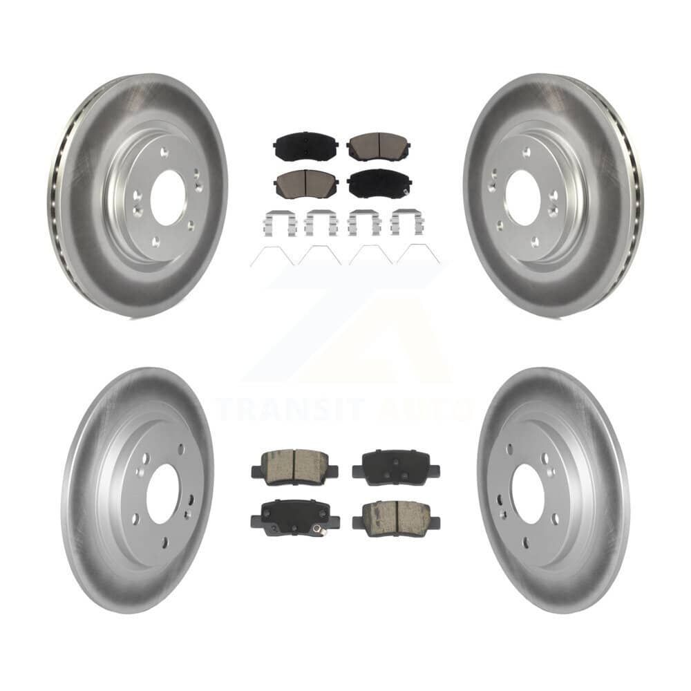 Transit Auto - KGC-102521 - Front and Rear Disc Brake Kits
