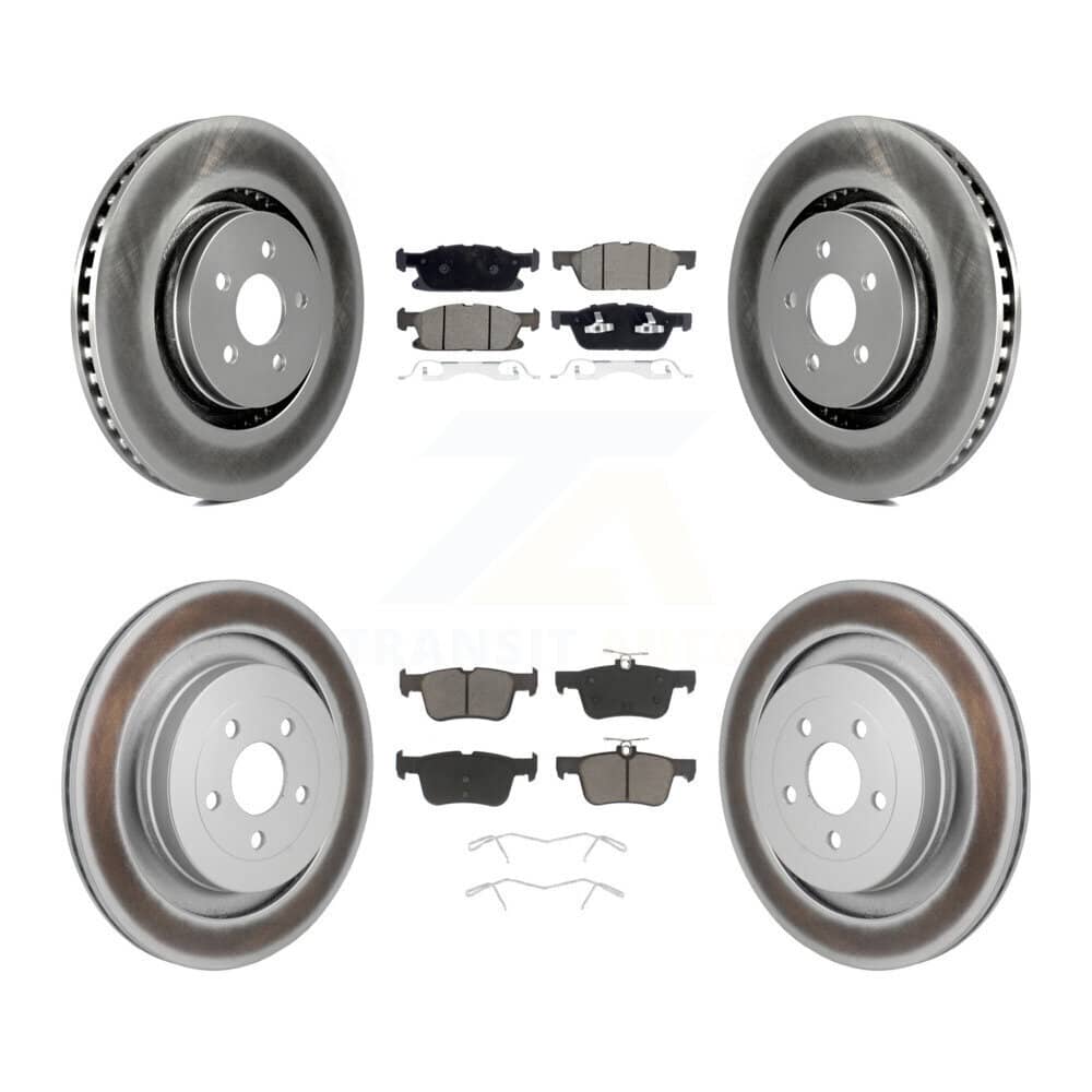 Transit Auto - KGC-102673 - Front and Rear Disc Brake Kits