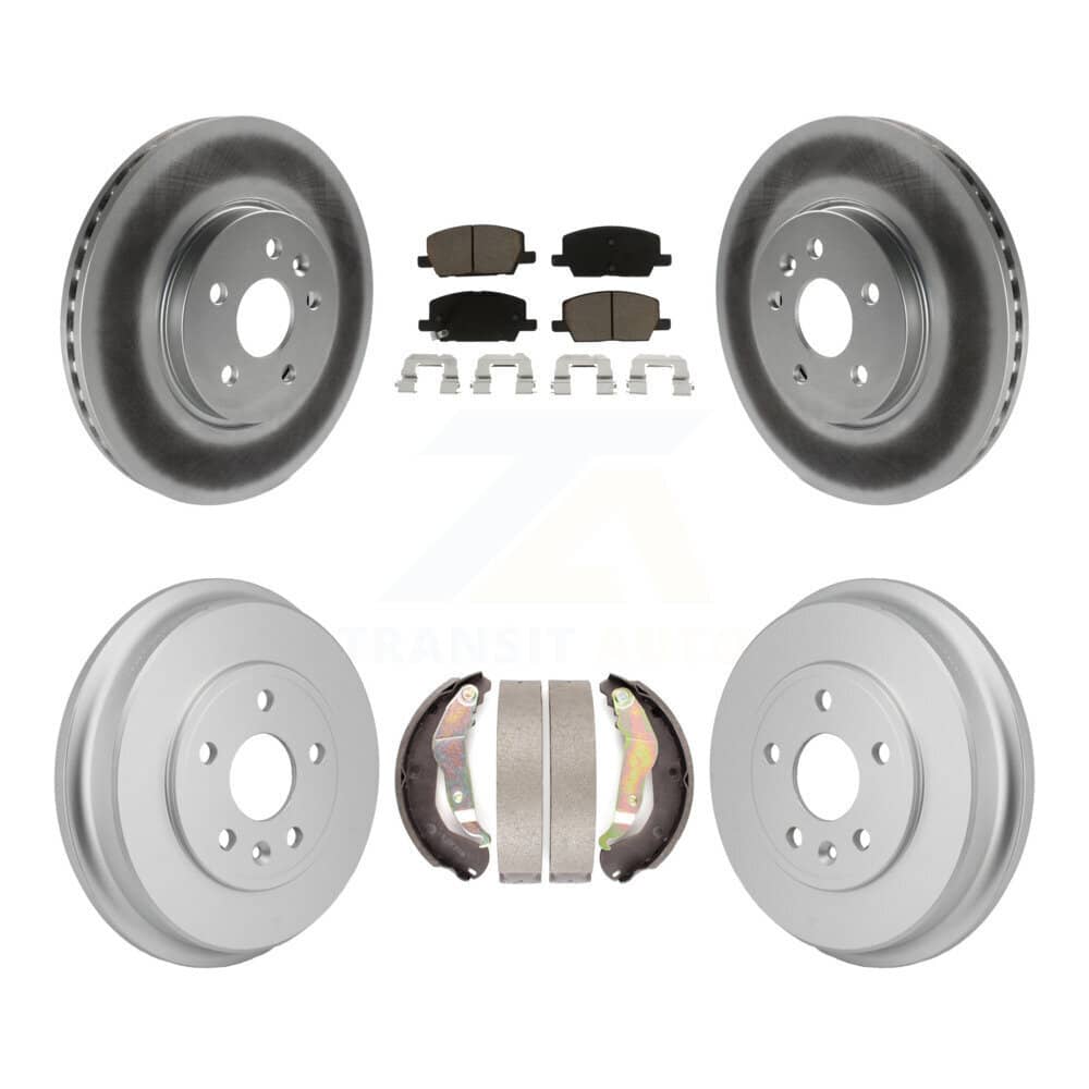 Transit Auto - KGC-102870 - Front and Rear Disc Brake Kits