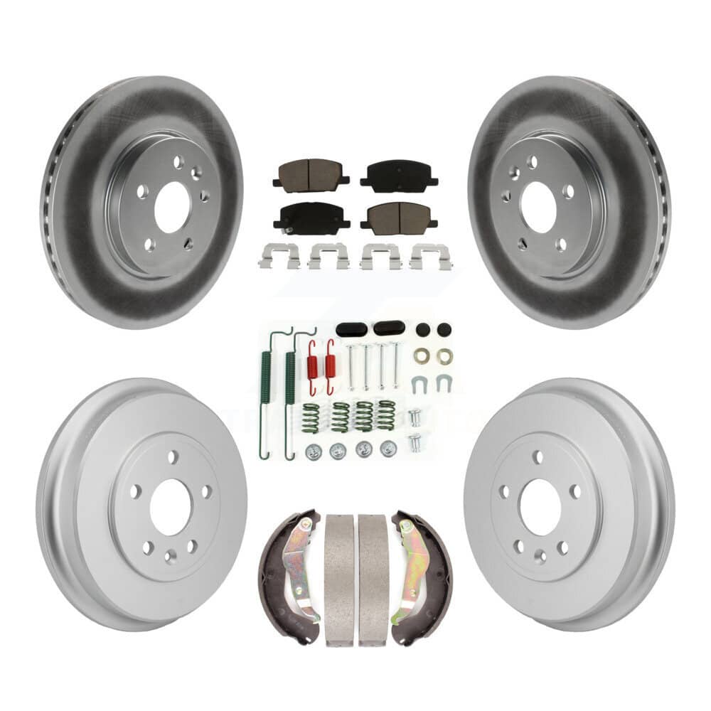 Transit Auto - KGC-102880 - Front and Rear Disc Brake Kits