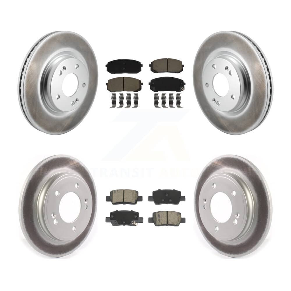 Transit Auto - KGC-103594 - Front and Rear Disc Brake Kits