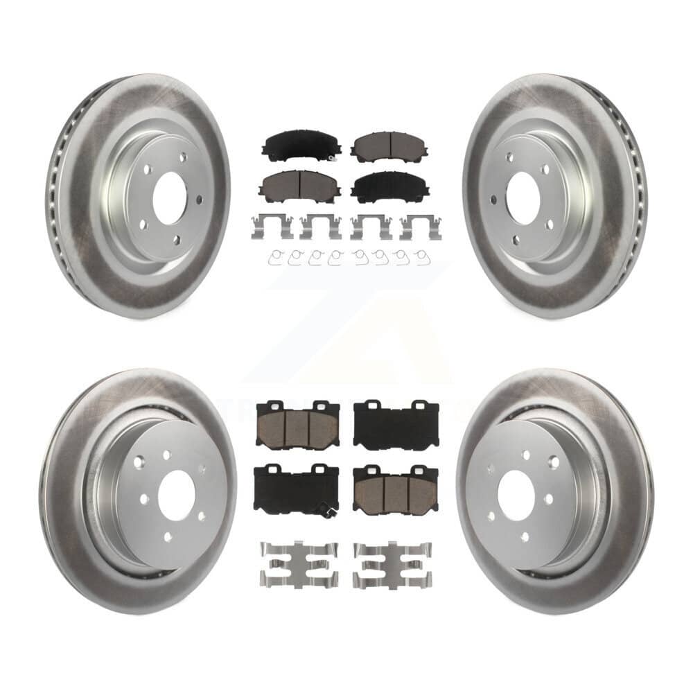 Transit Auto - KGC-103635 - Front and Rear Disc Brake Kits