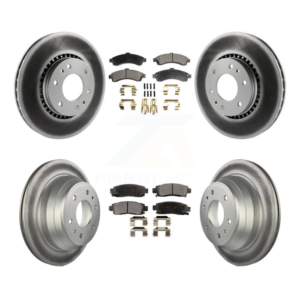 Transit Auto - KGF-100573 - Front and Rear Disc Brake Kits