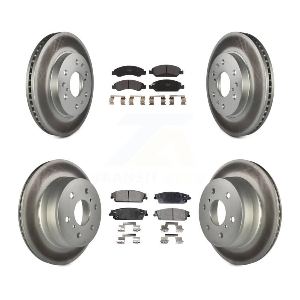 Transit Auto - KGF-100591 - Front and Rear Disc Brake Kits