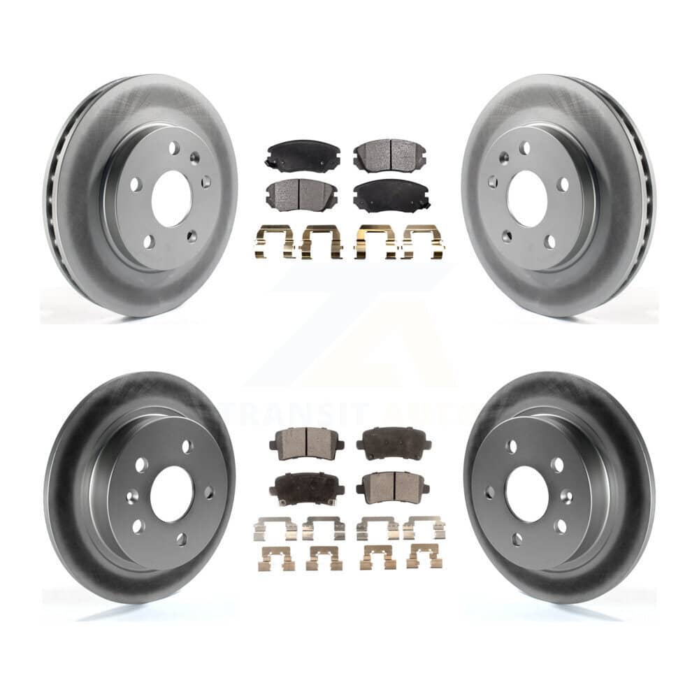 Transit Auto - KGF-100618 - Front and Rear Disc Brake Kits