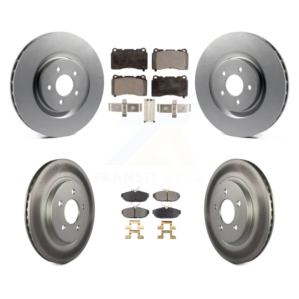 Transit Auto - KGF-100656 - Front and Rear Disc Brake Kits
