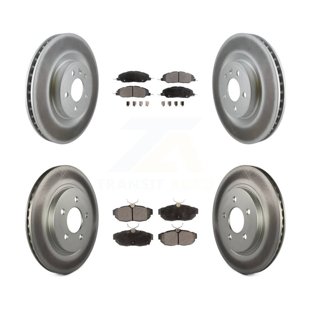 Transit Auto - KGF-100675 - Front and Rear Disc Brake Kits