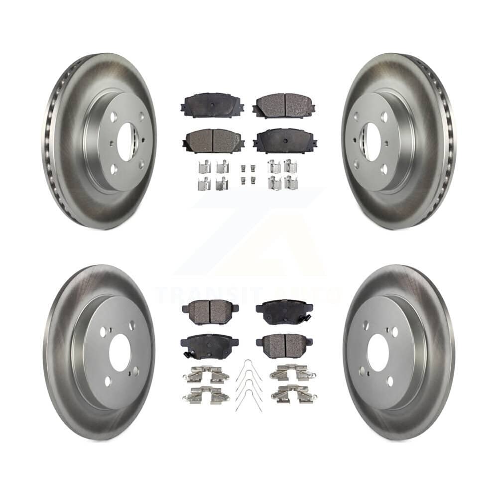 Transit Auto - KGF-100961 - Front and Rear Disc Brake Kits