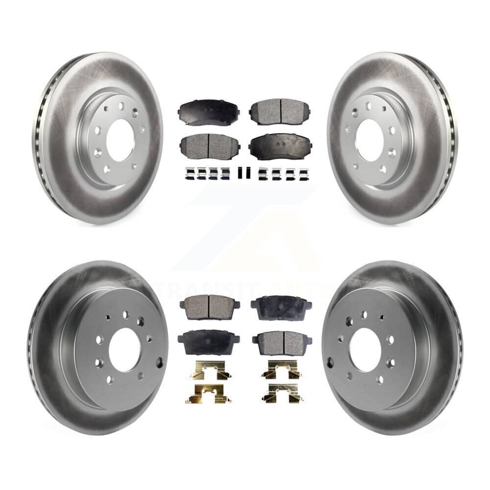 Transit Auto - KGF-100982 - Front and Rear Disc Brake Kits