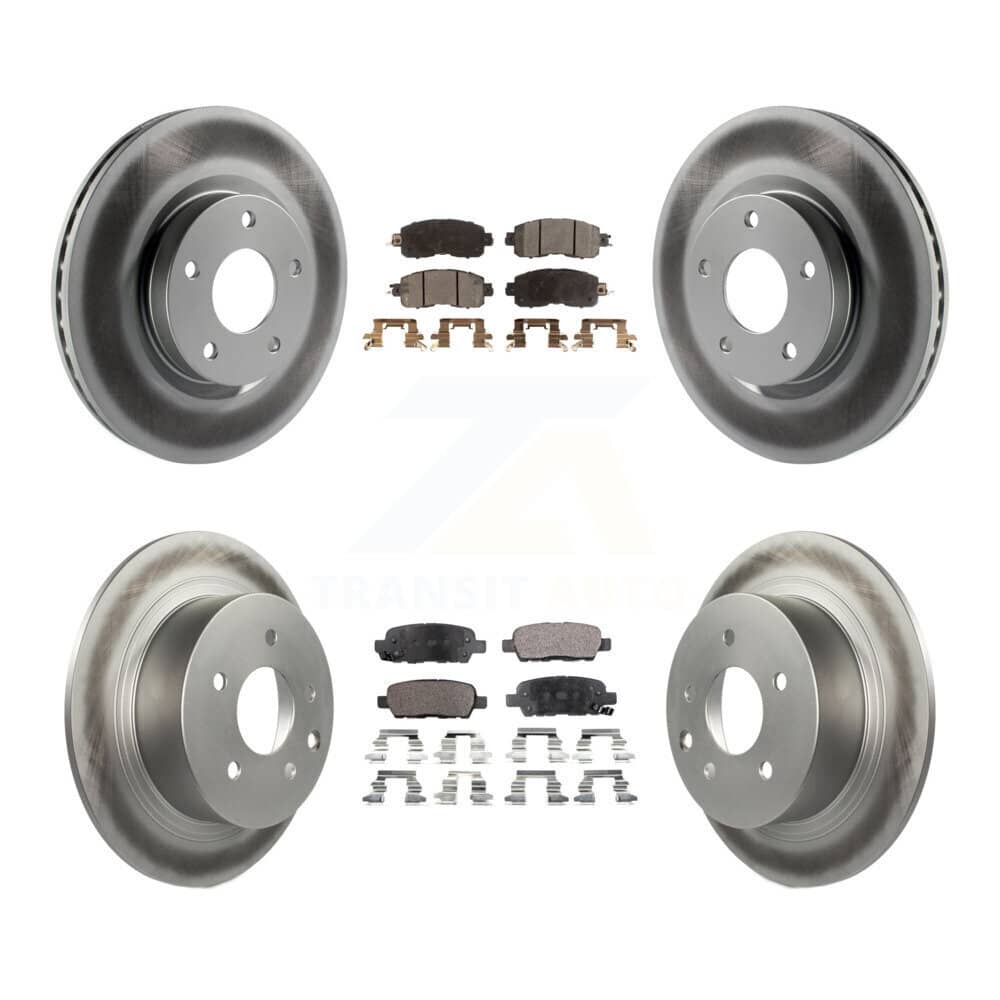 Transit Auto - KGF-101157 - Front and Rear Disc Brake Kits