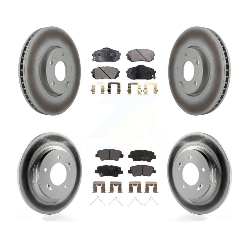 Transit Auto - KGF-102506 - Front and Rear Disc Brake Kits