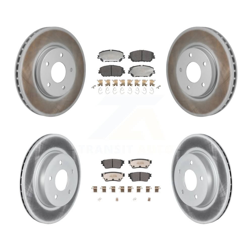 Transit Auto - KGF-103192 - Front and Rear Disc Brake Kits