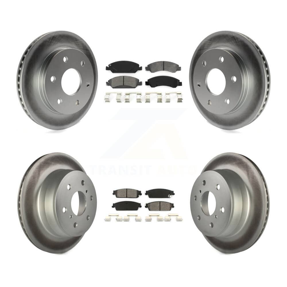 Transit Auto - KGS-100537 - Front and Rear Disc Brake Kits