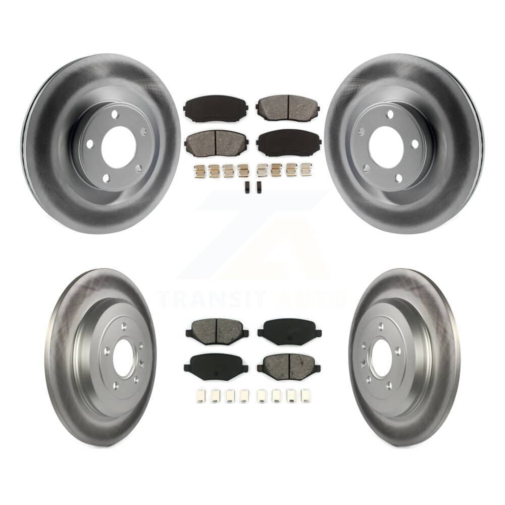 Transit Auto - KGS-100643 - Front and Rear Disc Brake Kits