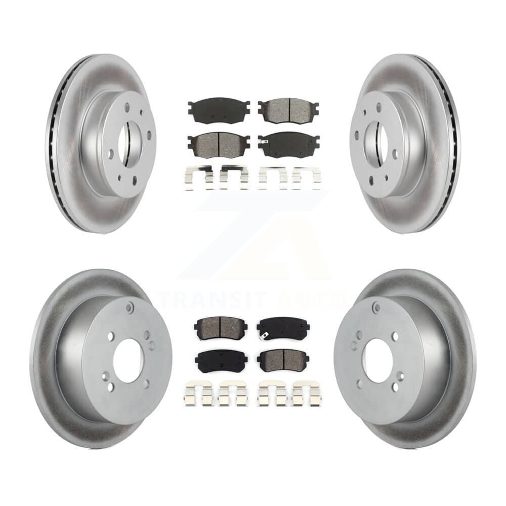 Transit Auto - KGS-100853 - Front and Rear Disc Brake Kits