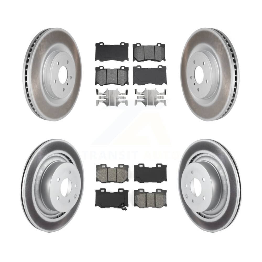 Transit Auto - KGS-101022 - Front and Rear Disc Brake Kits