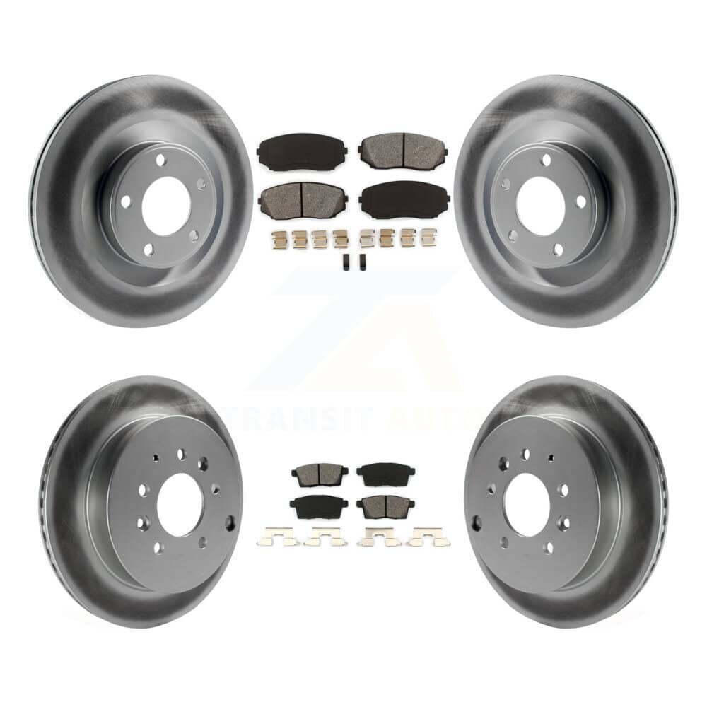 Transit Auto - KGS-101887 - Front and Rear Disc Brake Kits