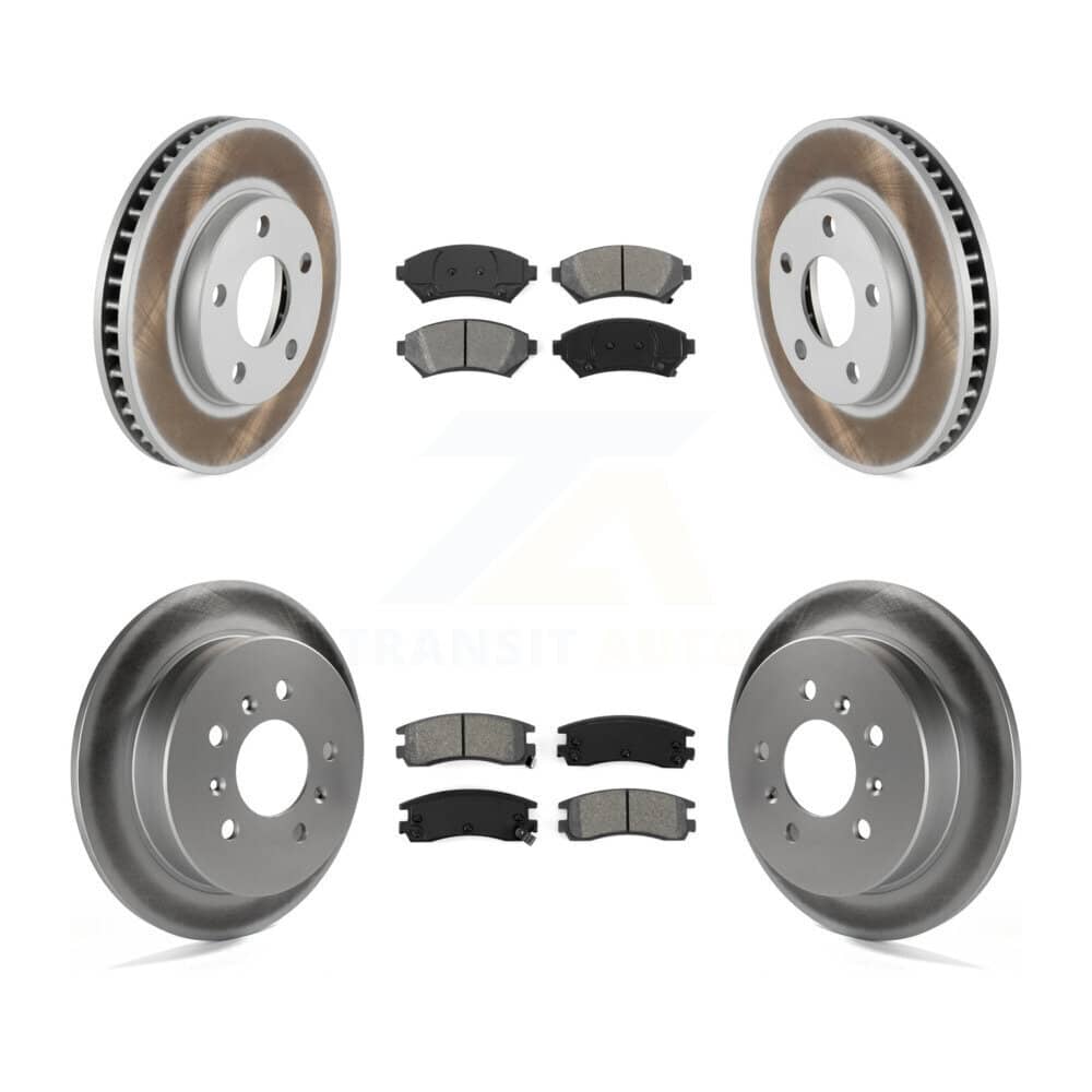 Transit Auto - KGS-102373 - Front and Rear Disc Brake Kits