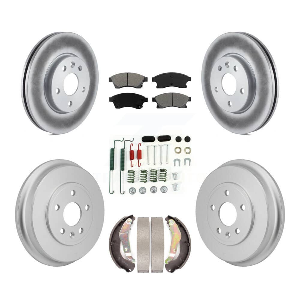 Transit Auto - KGS-102877 - Front and Rear Disc Brake Kits