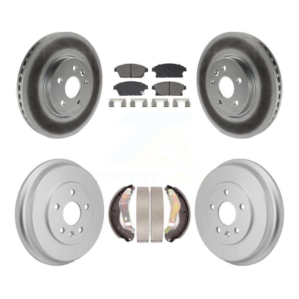 Transit Auto - KGS-102887 - Front and Rear Disc Brake Kits